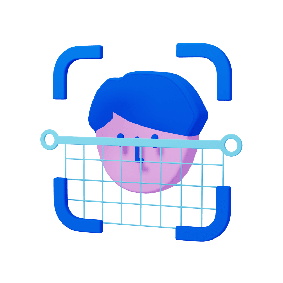 Face / QR recognition + cloud-based delivery